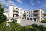 10% Rabatt bis August! Neubauprojekt „Panoramablick“ 3,5 Zi. Wohnung mit Balkon Aufzug & TG - Etagenwohnung Göggingen | Angebot:27532453