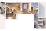 10% Rabatt bis August! Neubauprojekt „Panoramablick“ 3,5 Zi. Wohnung mit Terrasse Aufzug & TG - Terrassenwohnung Göggingen | Angebot:27532448